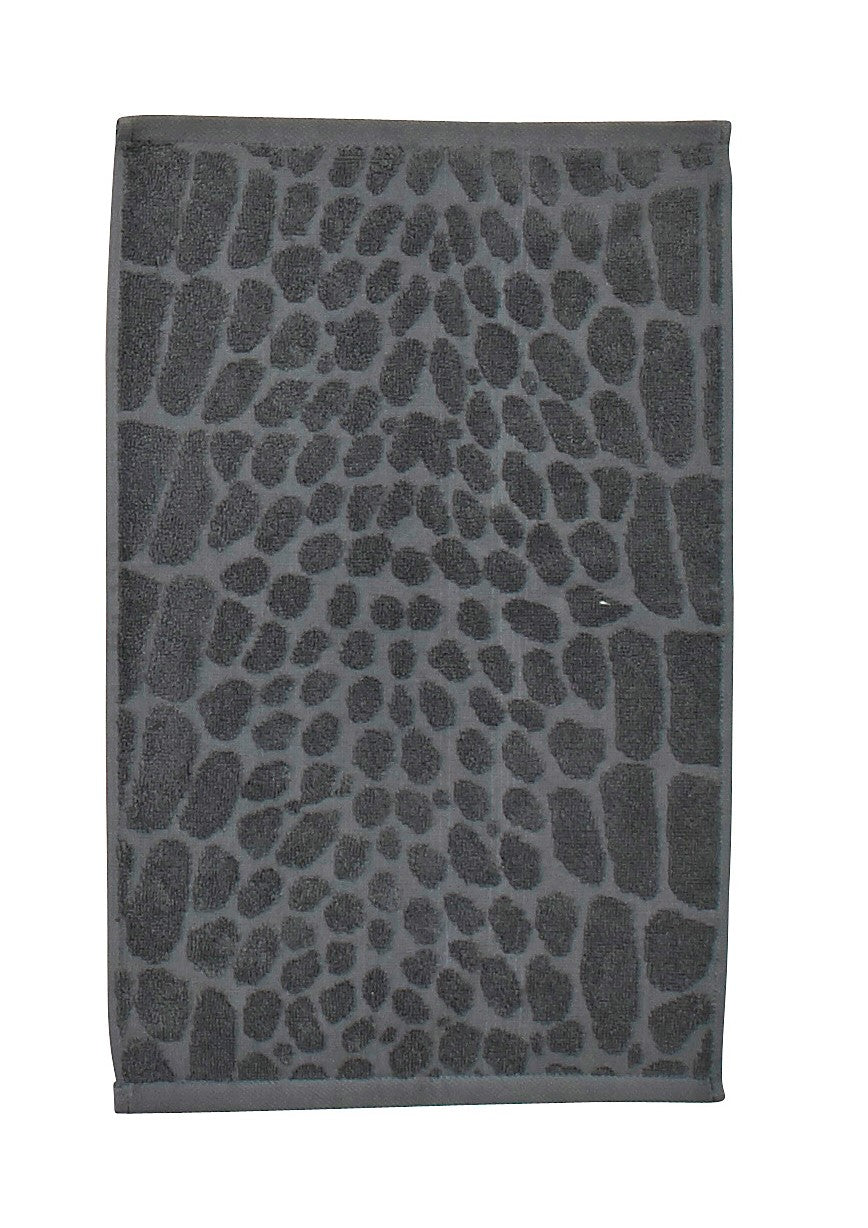 BLACK LINE SAFARI CROCO Gästehandtuch 30x50cm - CaraHome