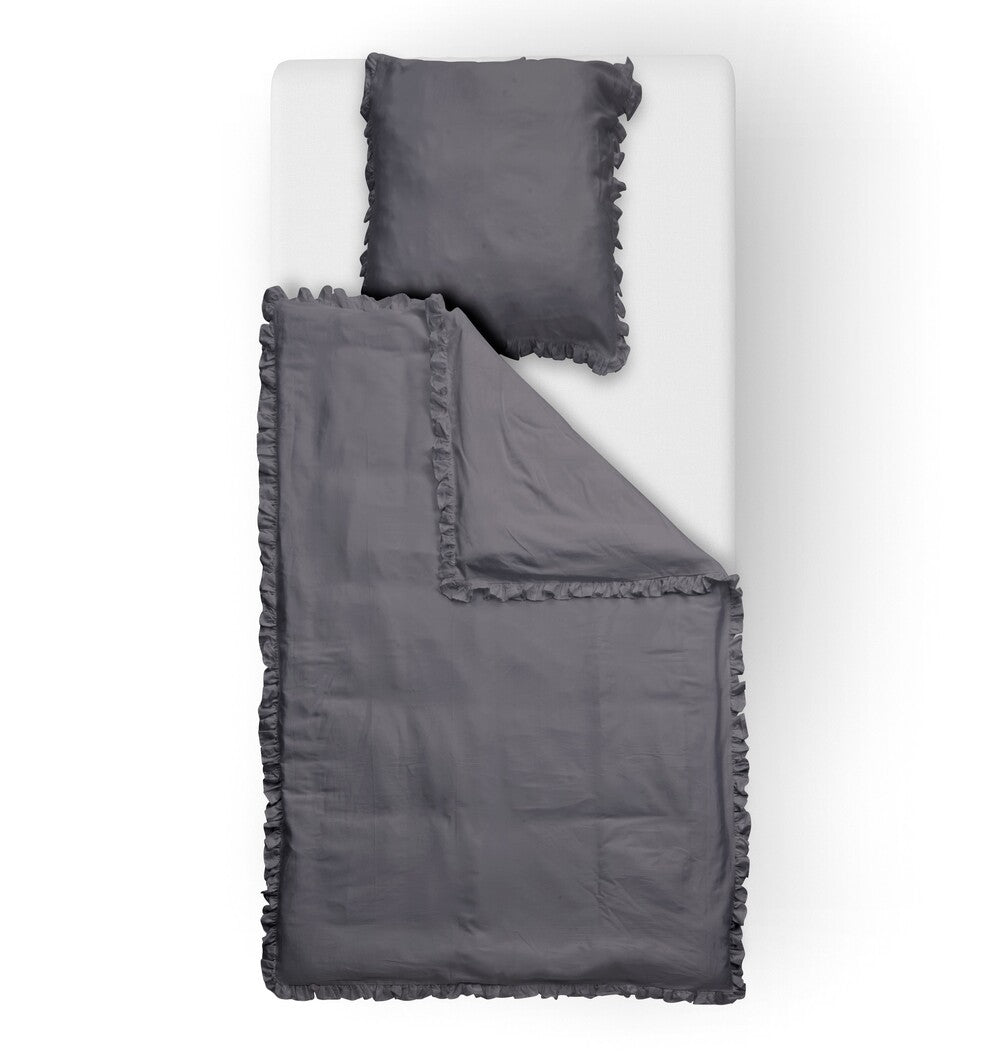 Bettwäsche AMELIE mit Rüschen inkl. 1 Kissenbezug - CaraHome