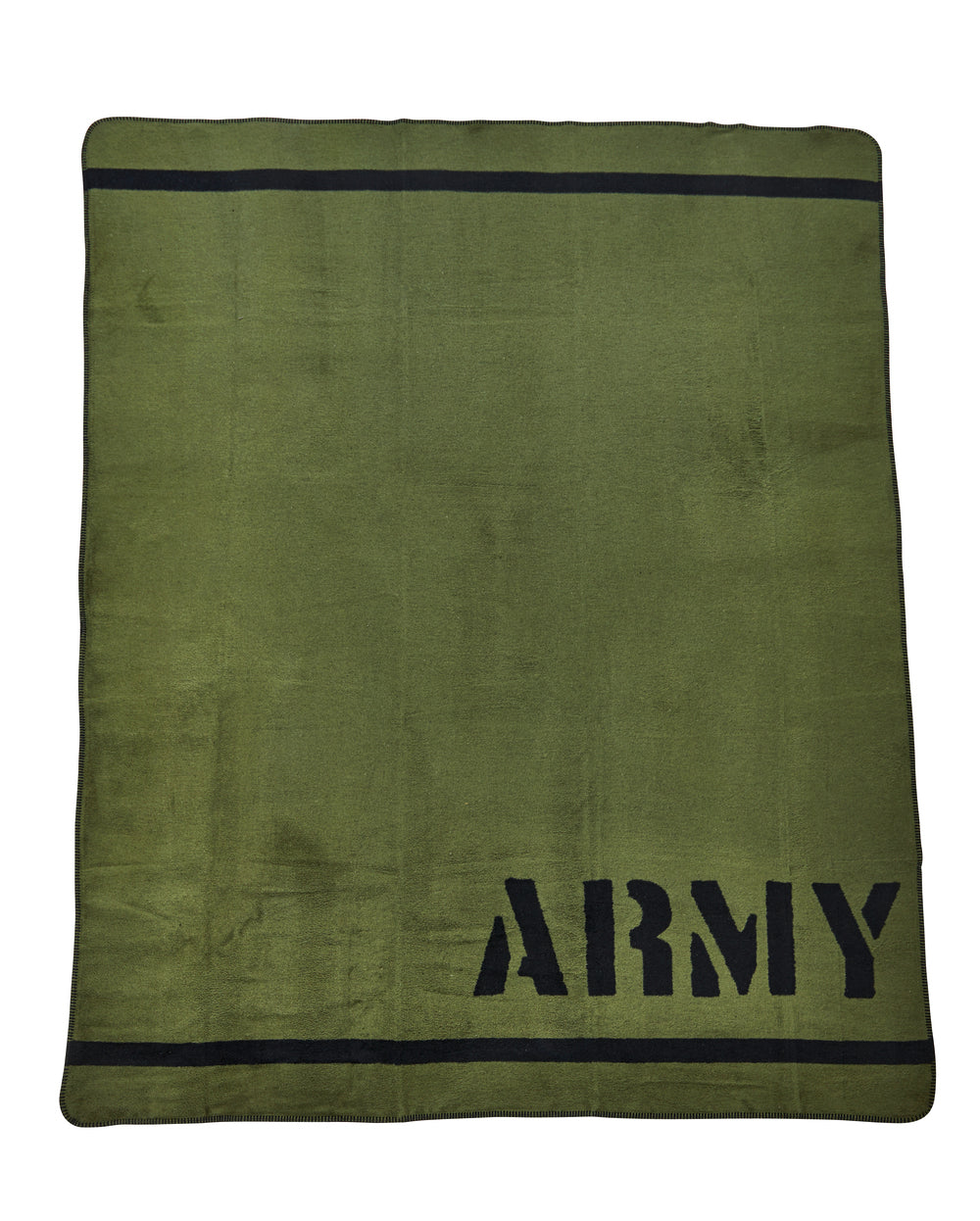 Wohndecke ARMY 150x200cm Khaki - CaraHome