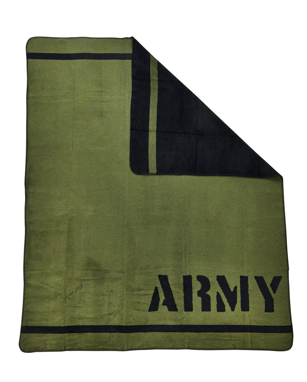 Wohndecke ARMY 150x200cm Khaki - CaraHome