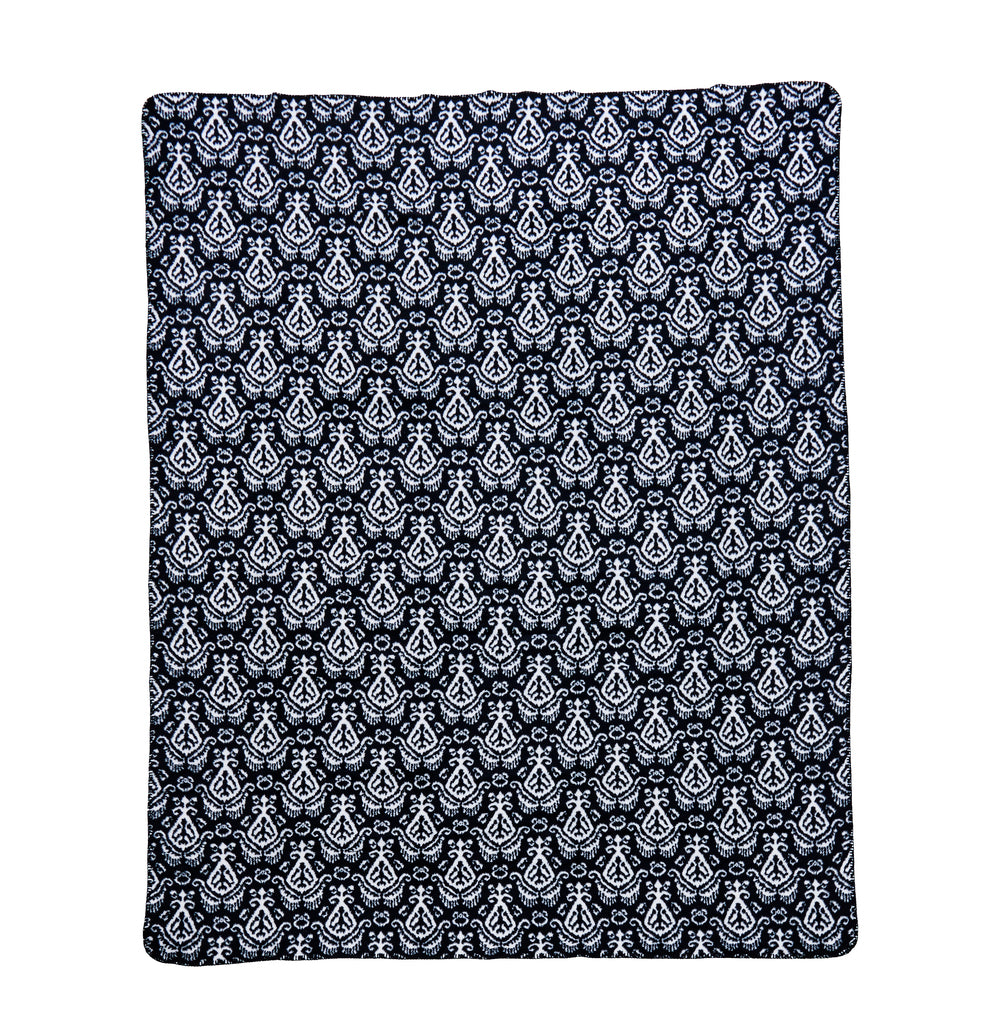 Wohndecke NIZZA 150x200cm Black/White - CaraHome