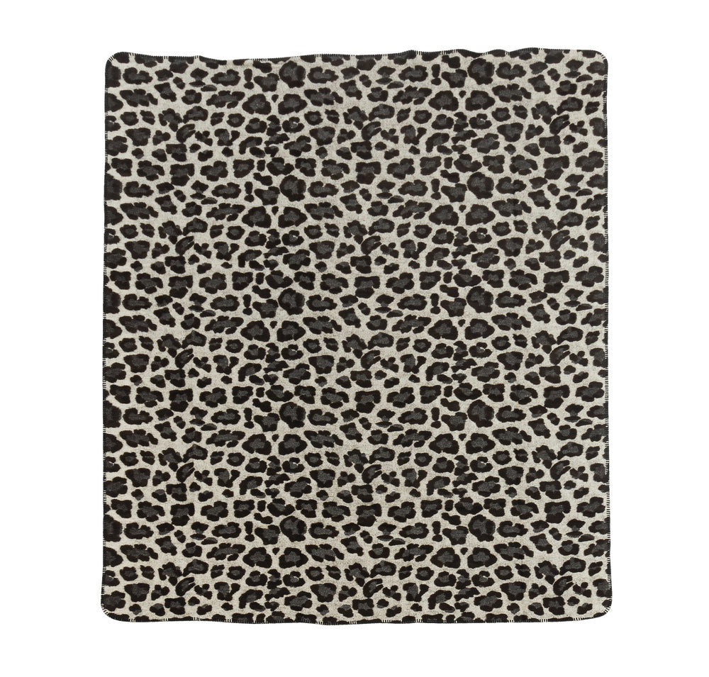 Wohndecke LEOPARD 150x200cm Brown - CaraHome