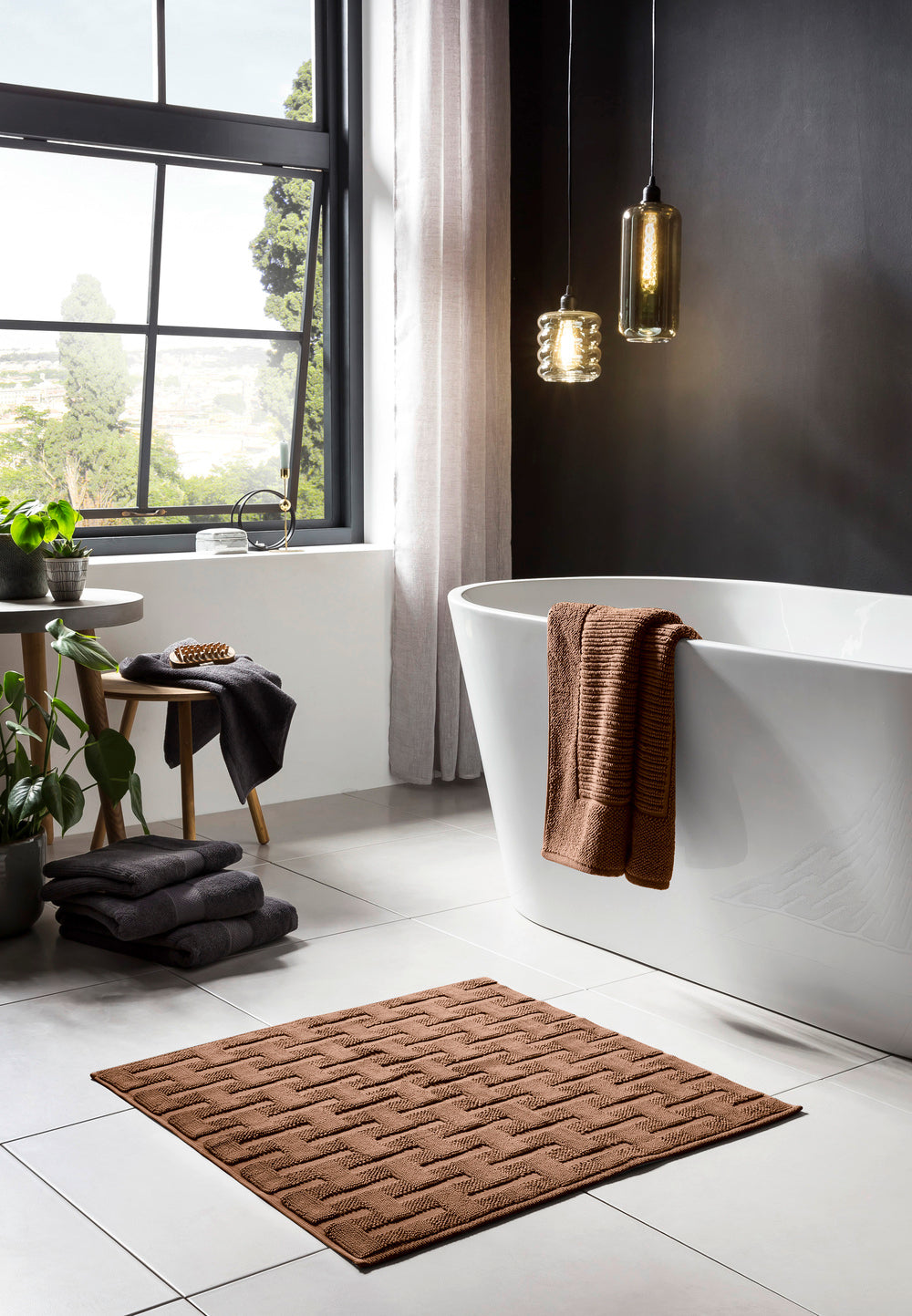 Badteppich DELIA mit Anti-Rutsch Beschichtung - CaraHome