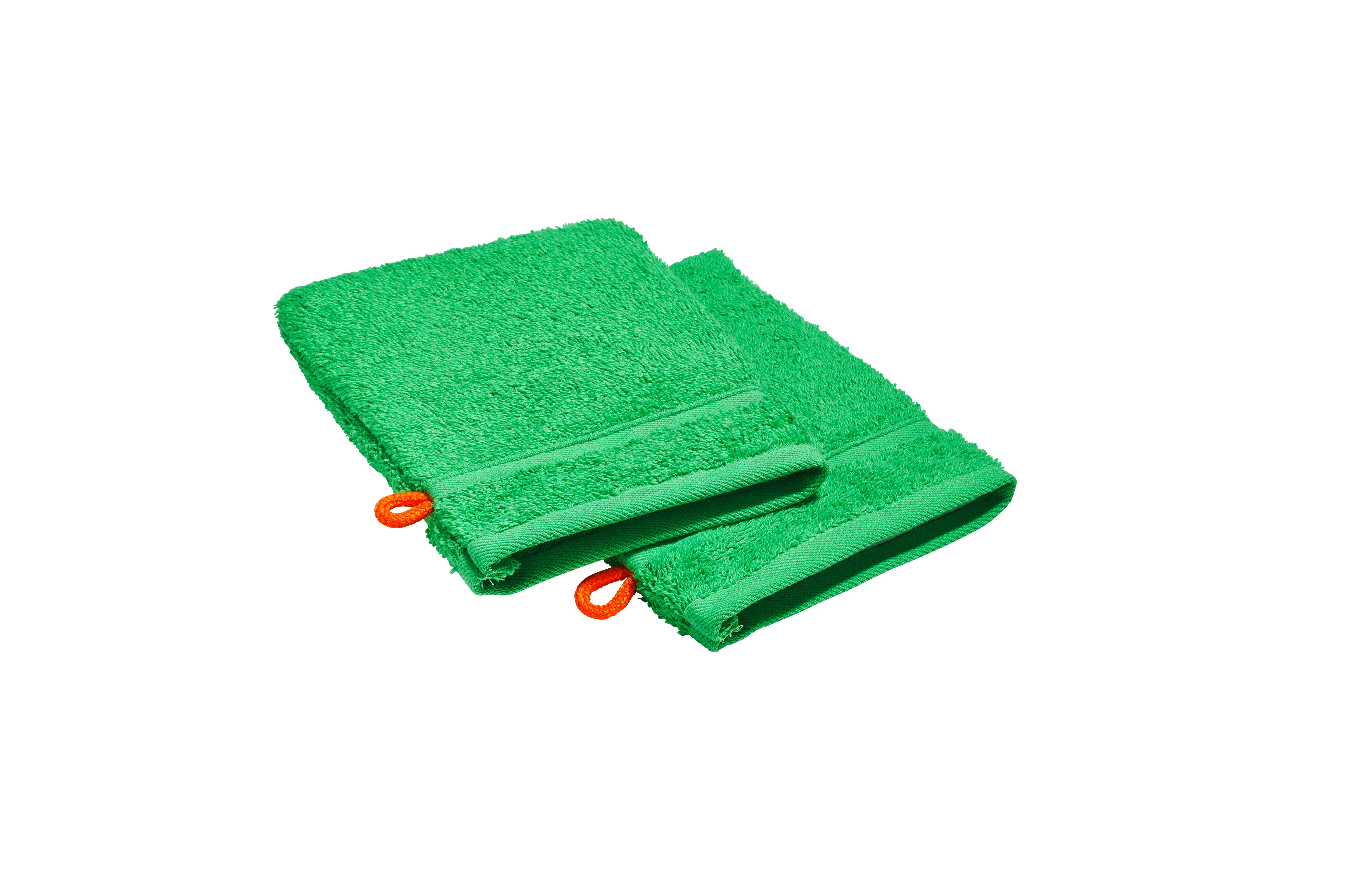 DONE® DAILY UNI 2er Set Waschhandschuhe, 15x20cm