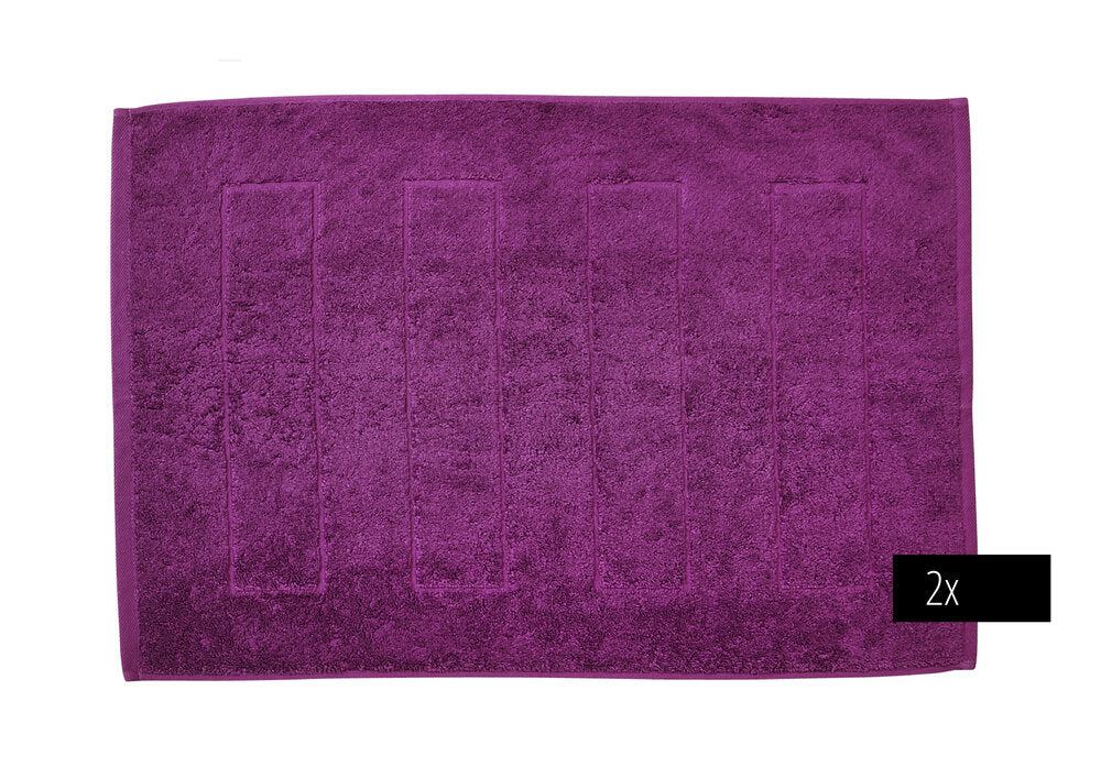 DONE® DAILY UNI 2er Set Badvorleger 50x70cm