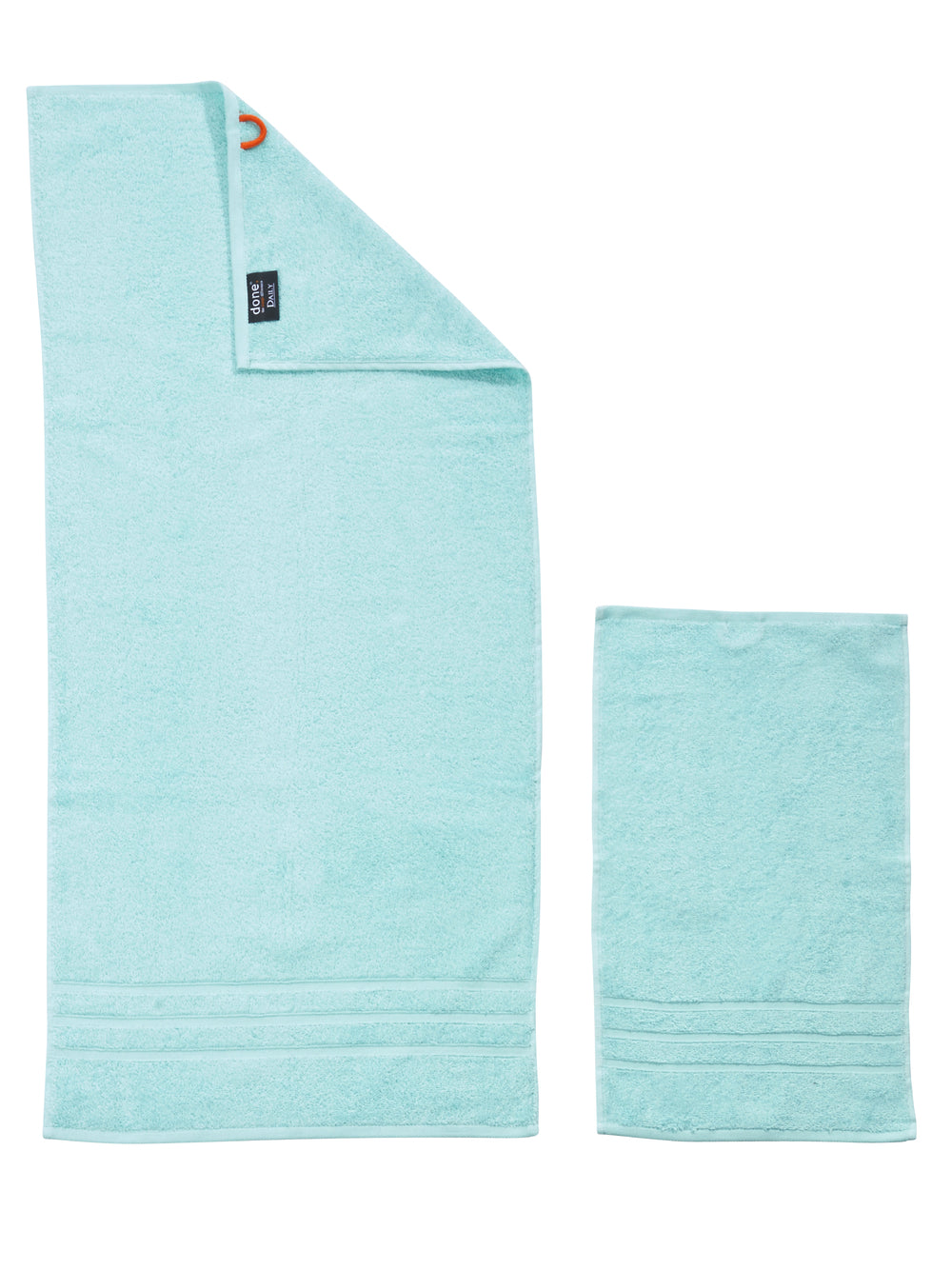 DONE® DAILY UNI Handtuch Set (4-tlg) 2x Gästehandtuch & 2x Handtuch