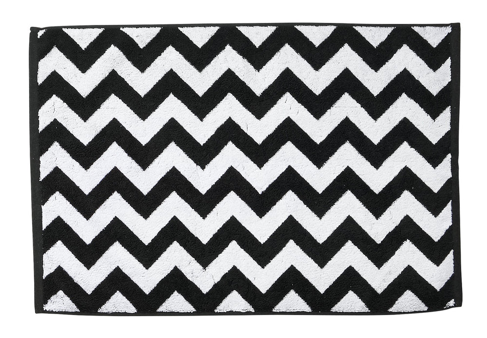 DAILY SHAPES ZICKZACK Badvorleger 50x70cm - CaraHome