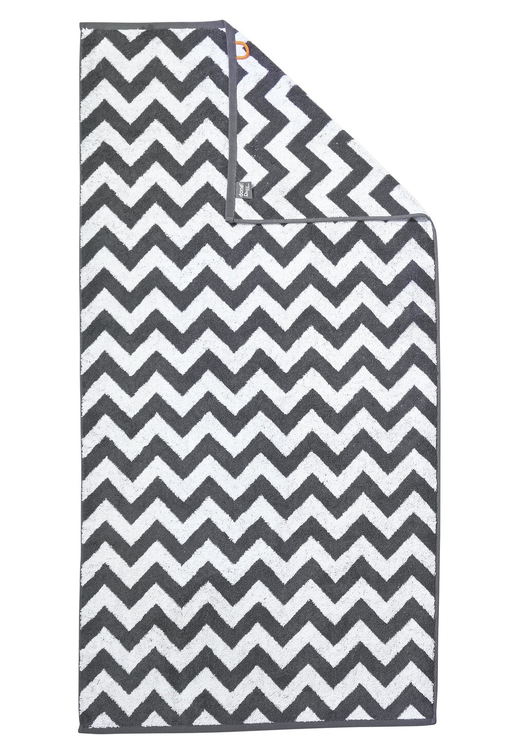 DAILY SHAPES ZICKZACK Duschtuch 70x140cm - CaraHome