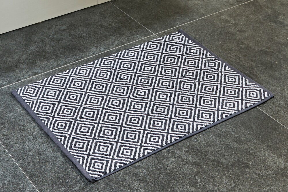 DAILY SHAPES DIAMOND Badvorleger 50x70cm - CaraHome
