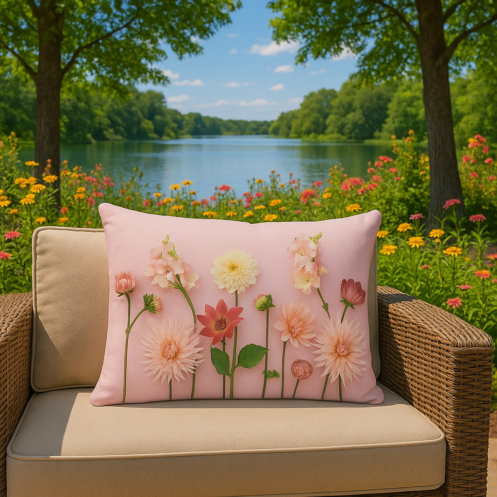 DONE® Kissenhülle FLORA GARDEN FEELINGS 40x60cm