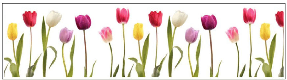 DONE® Tischläufer FLORA TULIP JOY 40x150cm