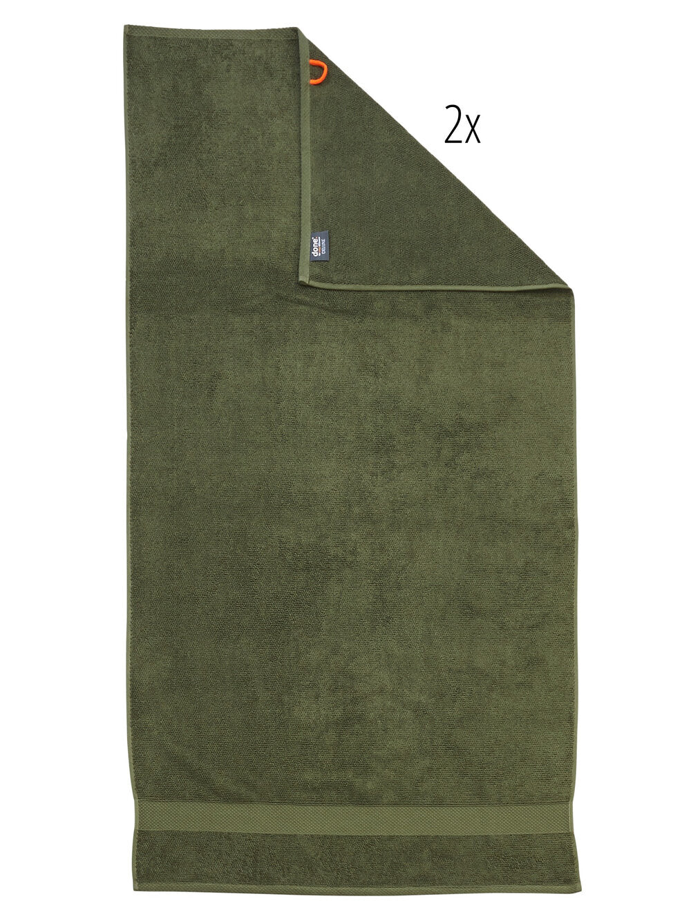 DONE® DELUXE Duschtuch Set (2-tlg)