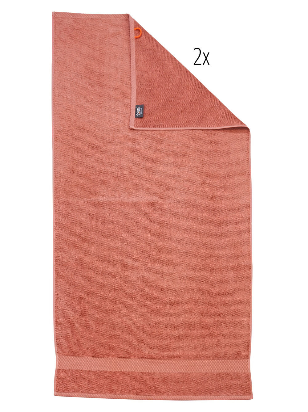 DONE® DELUXE Duschtuch Set (2-tlg)