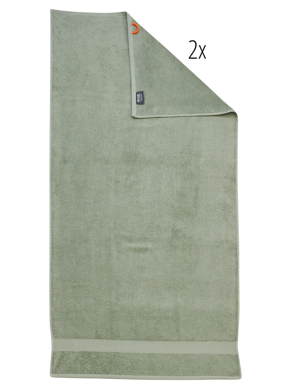 DONE® DELUXE Duschtuch Set (2-tlg)