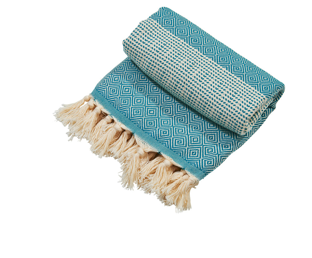 LOUNGE DIAMOND Plaid 100x180cm - CaraHome