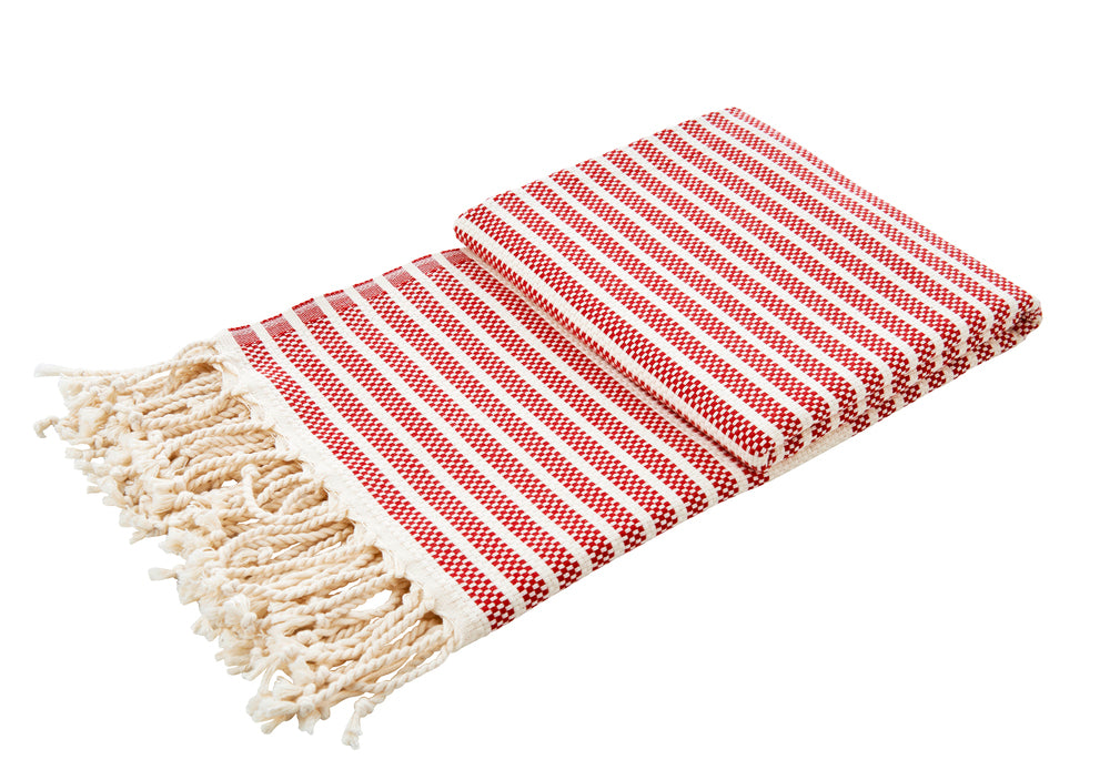 LOUNGE STRIPES PLUS Plaid 100x180cm - CaraHome