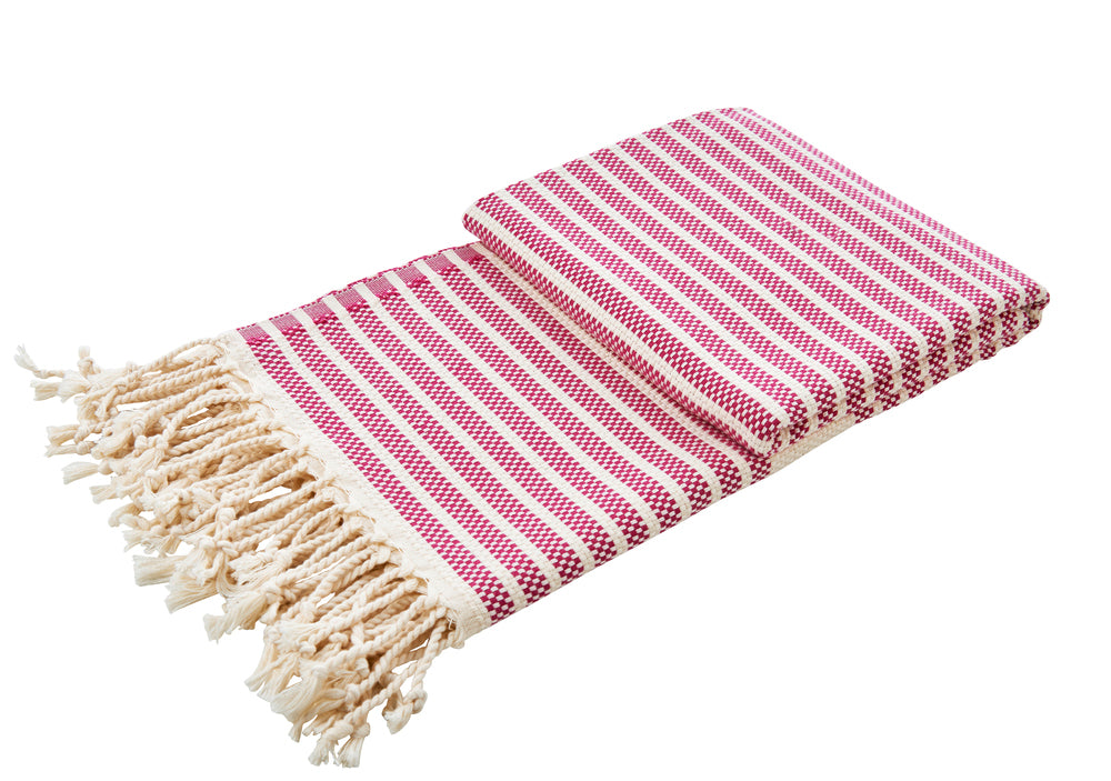 LOUNGE STRIPES PLUS Plaid 100x180cm - CaraHome