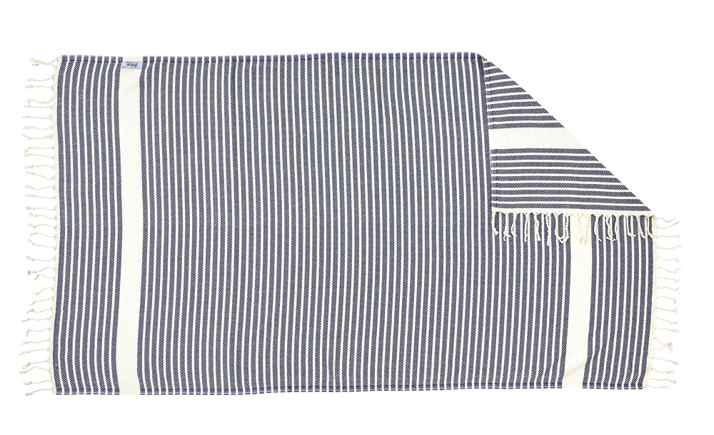 LOUNGE STRIPES PLUS Plaid 100x180cm - CaraHome