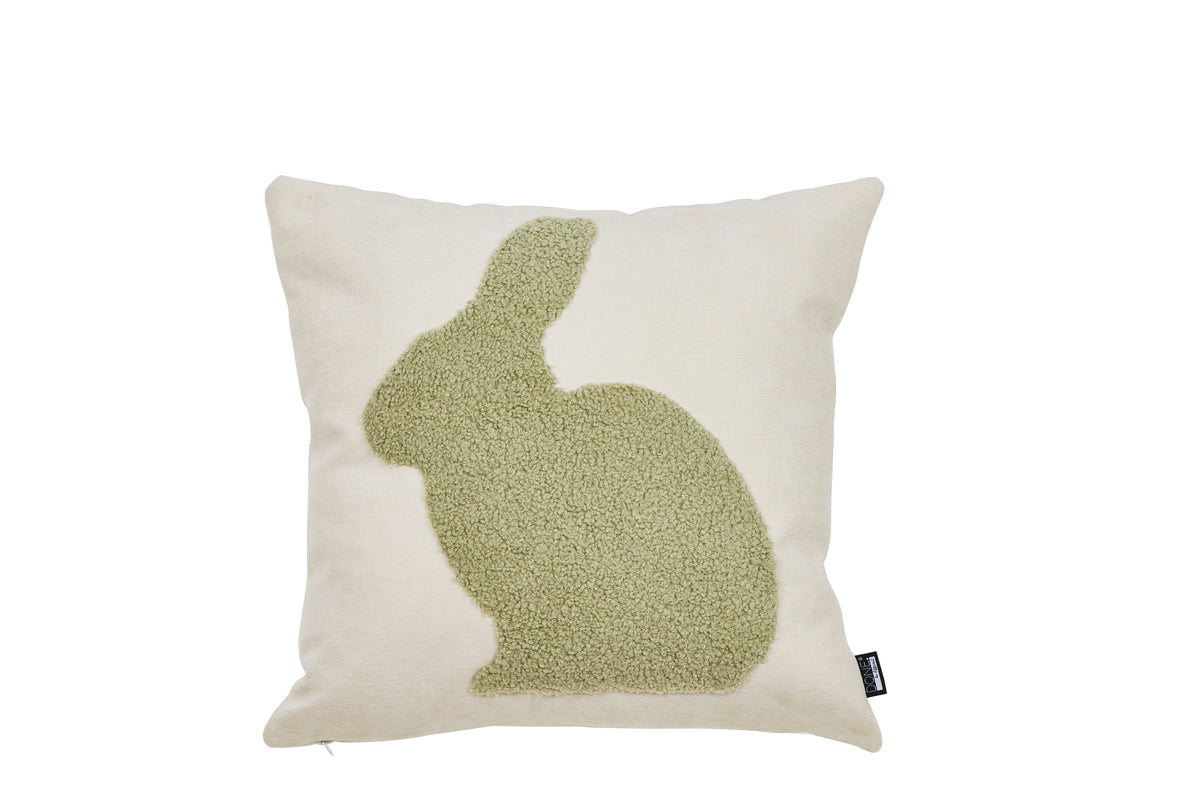 DONE® Kissenhülle BUNNY 45x45cm