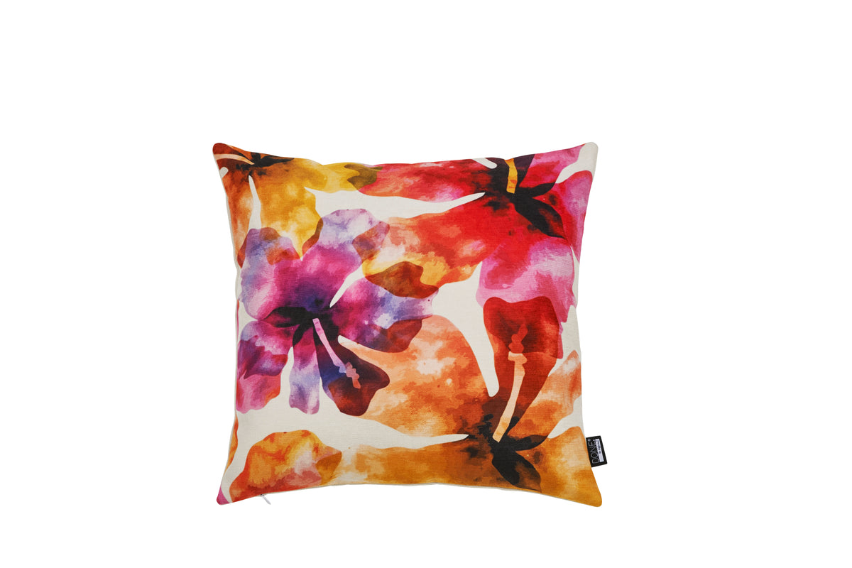 DONE® Kissenhülle HIBISCUS 45x45cm